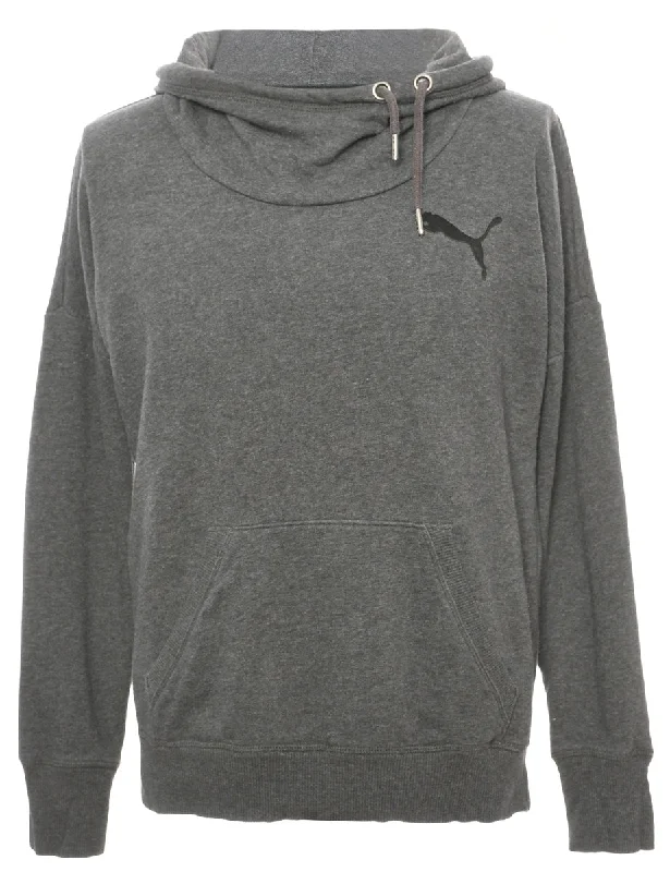 Skateboard Style Puma Hooded Sweatshirt - M