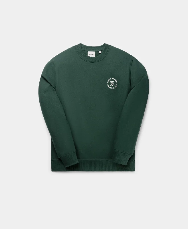 Classic Tailoring Pine Green Circle Sweater