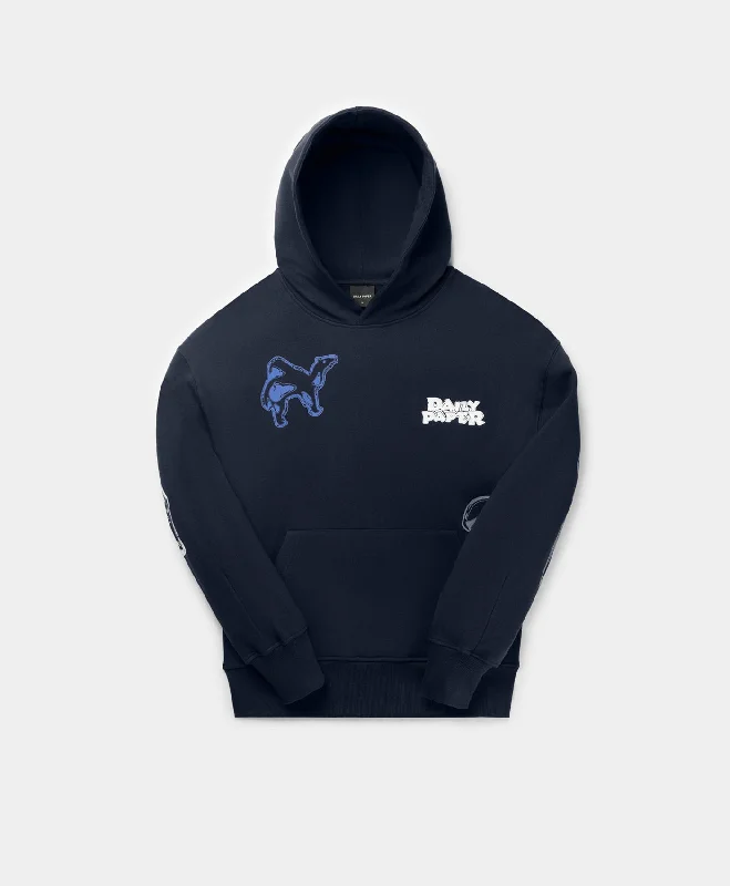 High Fashion Deep Navy Raymond Hoodie