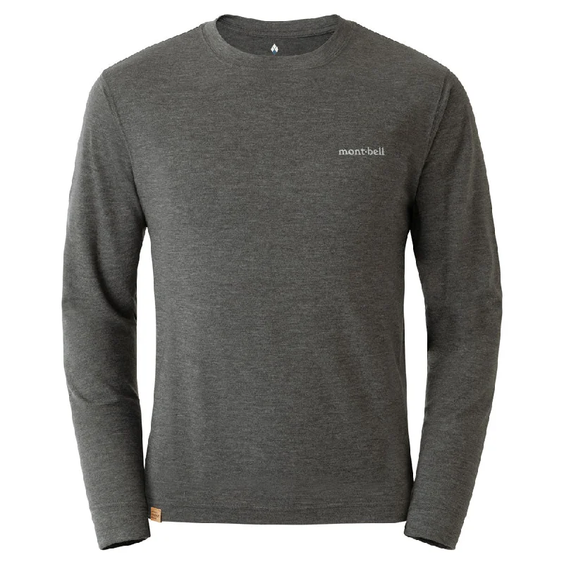 Layered Grunge Montbell Merino Wool Plus Light Long Sleeve T Men's