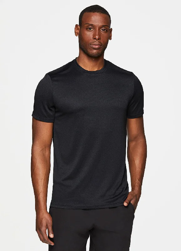 Modern Casual Vortex Closed Mesh Back Tee