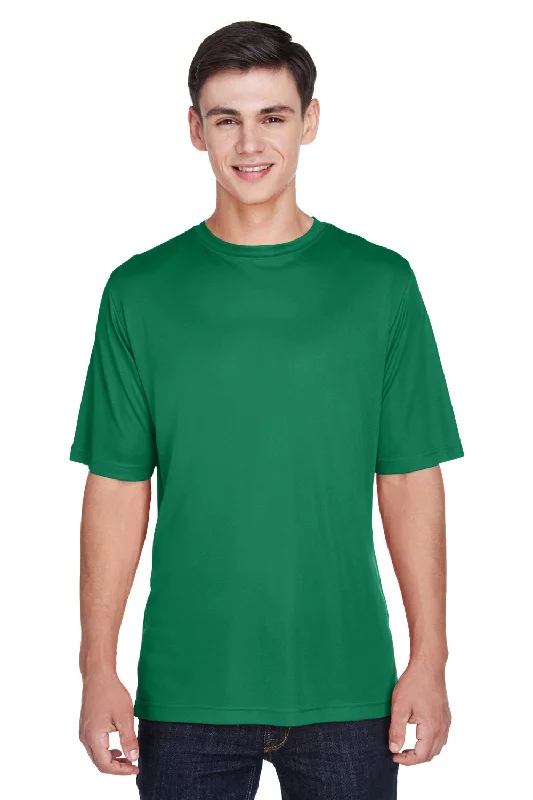 Fashionable Basics Team 365 Mens Zone Performance Moisture Wicking Short Sleeve Crewneck T-Shirt - Kelly Green