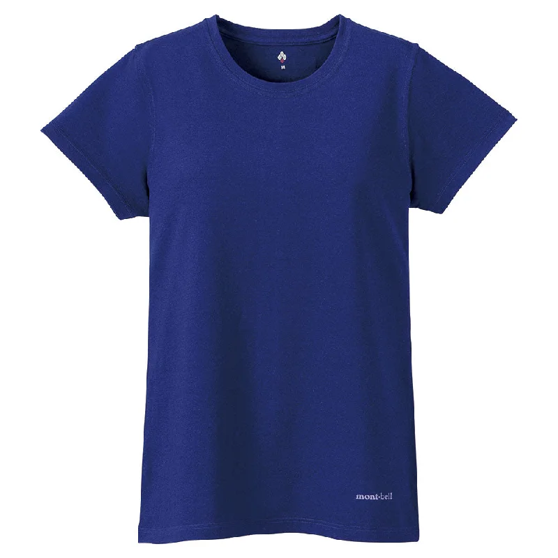 Luxe Casual Montbell Cotton T One Point Logo Women's