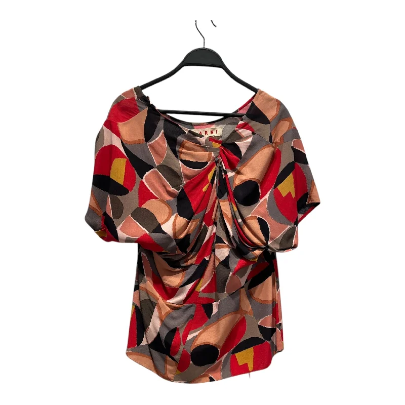 Retro Casual MARNI/Blouse/40/Graphic/Cotton/MLT/