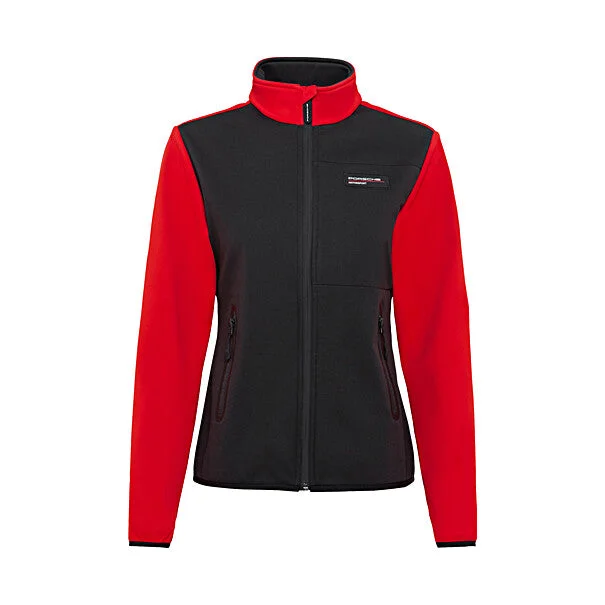 Playful Casual Porsche Women's Softshell Jacket - Motorsport Fanwear