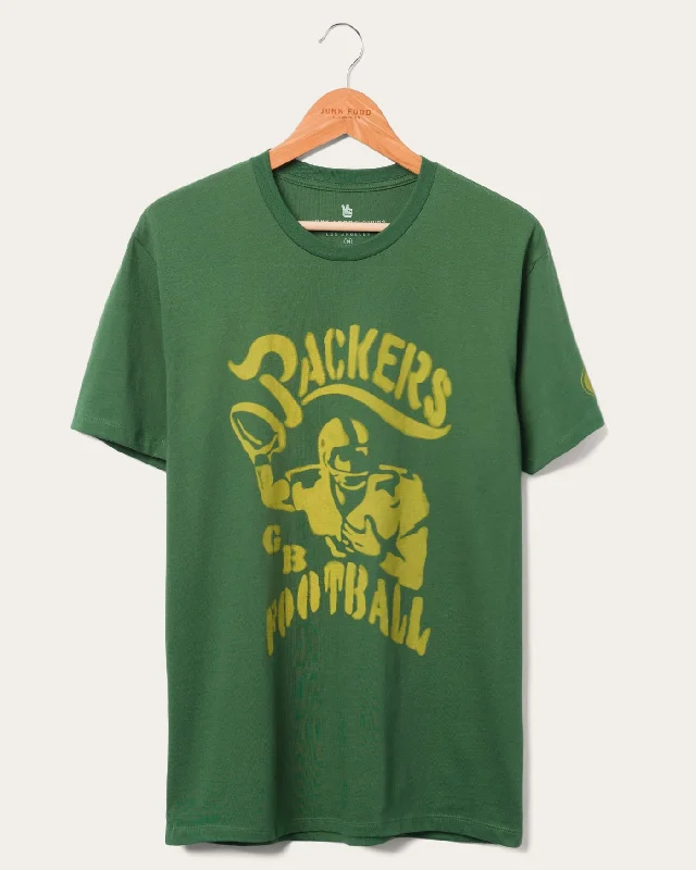 Edgy Fashion Packers NFL Franchise Fan Tee