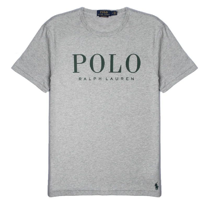 Timeless Outfit Polo Ralph Lauren Custom Slim Fit Logo Jersey T-Shirt Andover Heather