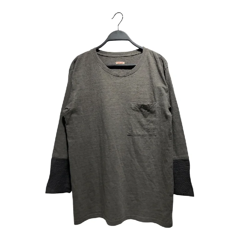 Classic Tailoring KAPITAL/LS T-Shirt/3/Cotton/GRY/