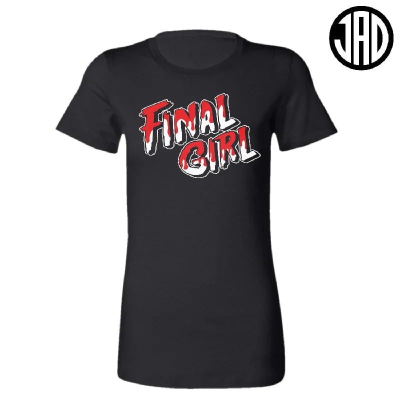 Distressed Denim Camp Final Girl - Women's Tee