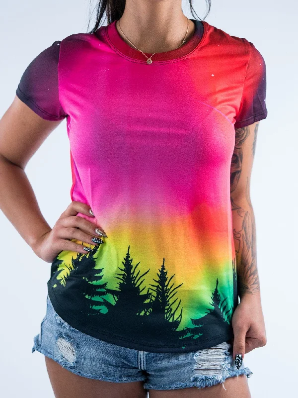 Classic Chic Forest Galaxy Women's Crew