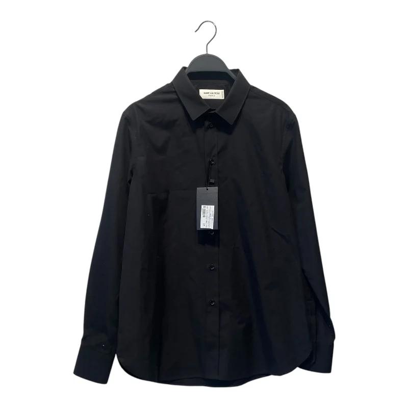 Classic Chic SAINT LAURENT/LS Shirt/42/Cotton/BLK/