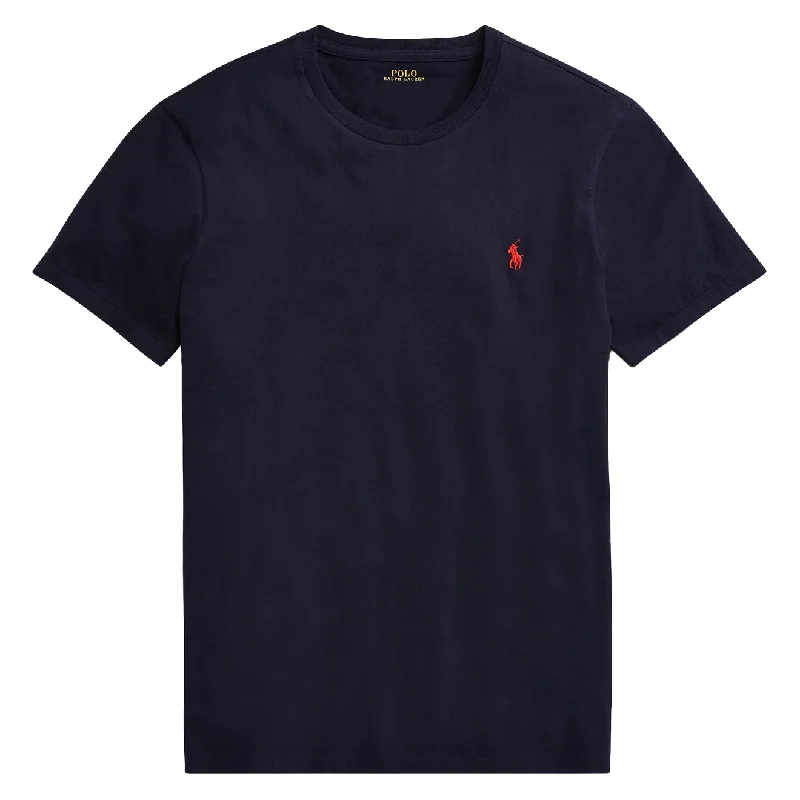 Urban Streetwear Polo Ralph Lauren Custom Slim Fit Cotton T-Shirt Ink Navy