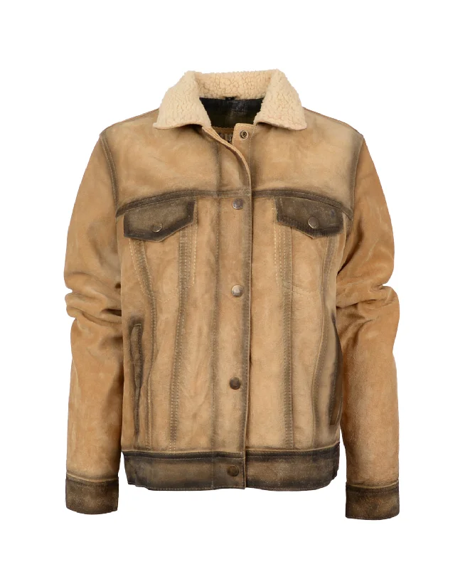 Contemporary Minimalism STS Ranchwear Womens Josey Wales Buckskin Suede Leather Jacket