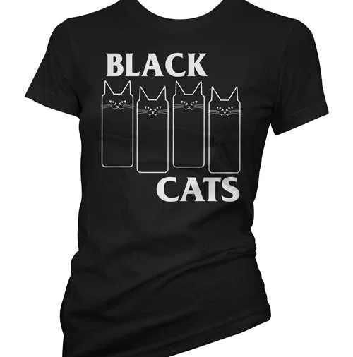 Elevated Fashion Black Cats Women's T-Shirt