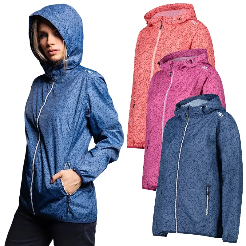 Contemporary Edge CMP Ladies Packable Waterproof Jacket