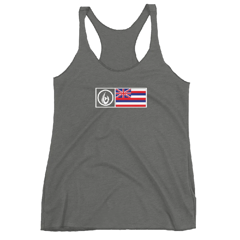 Modern Utility Logo Hawaii Racerback Tank