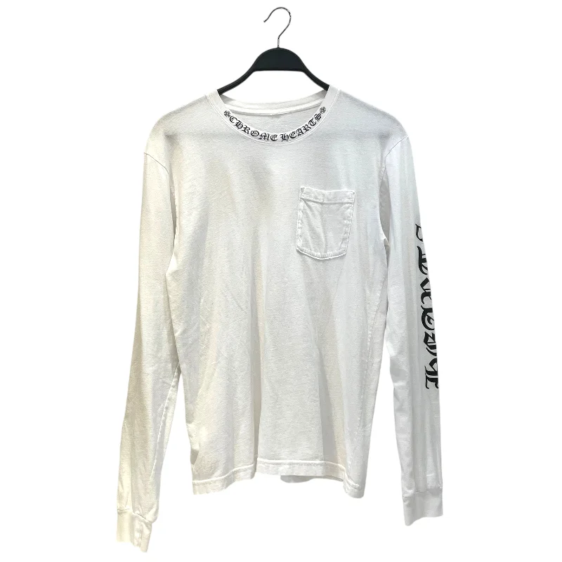 Weekend Wear CHROME HEARTS/LS T-Shirt/L/Cotton/WHT/