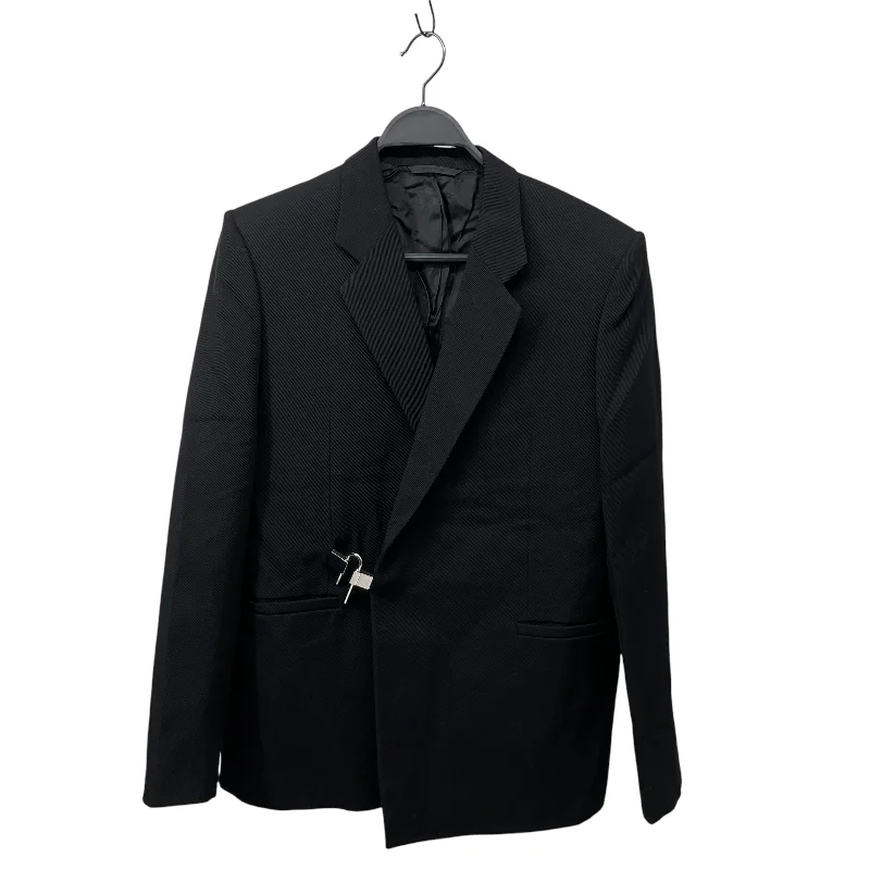 Dark Aesthetic GIVENCHY/Tailored Jkt/44/Black/Wool/BM30AR11PP