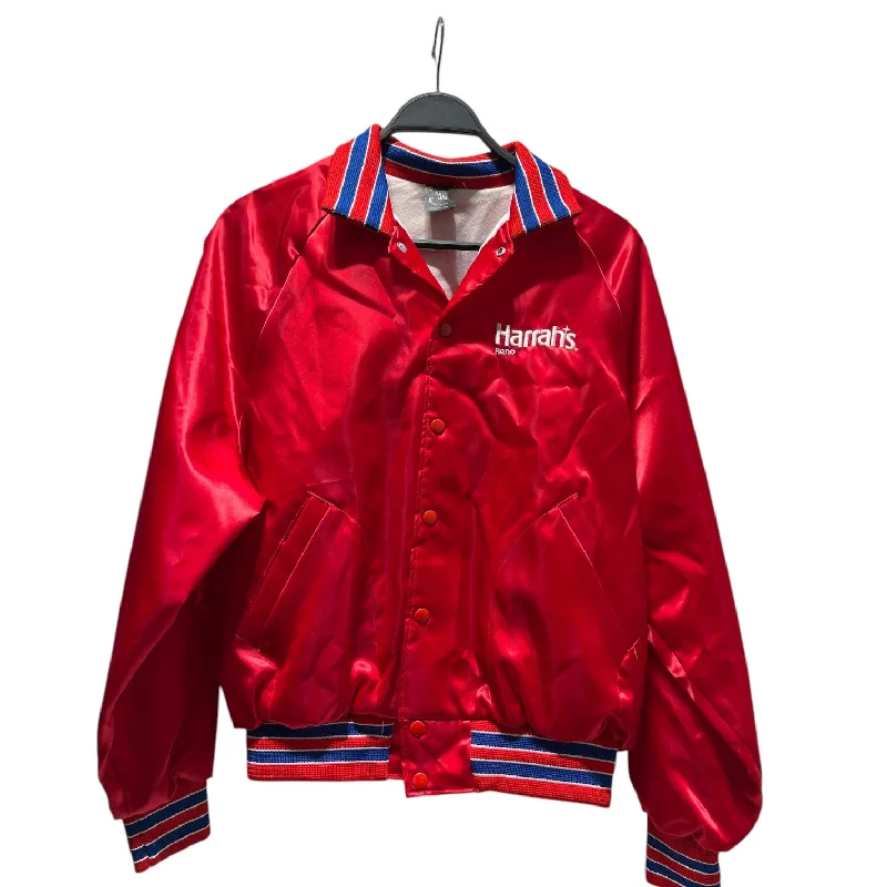 Streetwear Minimalism Vintage/Jacket/L/Nylon/RED/