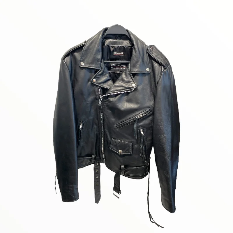 Modern Sophistication Wilsons Leather/Leather Jkt/L/Leather/BLK/