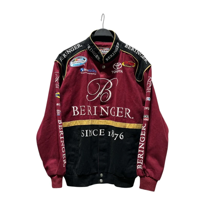 Relaxed Streetwear NASCAR/Jacket/L/Cotton/BRD/All Over Print/BERINGER