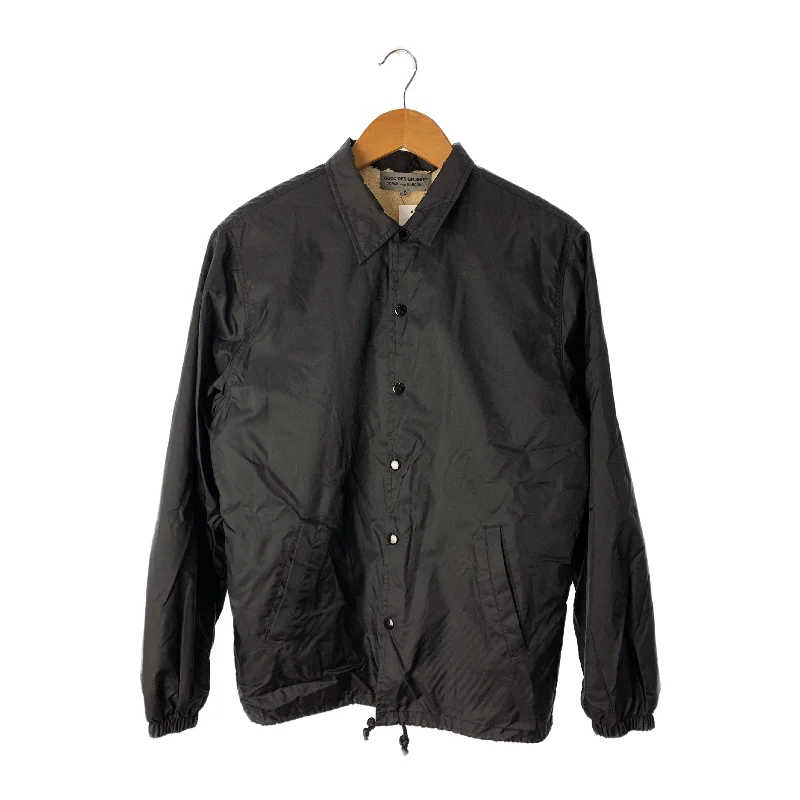 Parisian Style COMME des GARCONS/Windbreaker/S/Black/Nylon/IP-J001