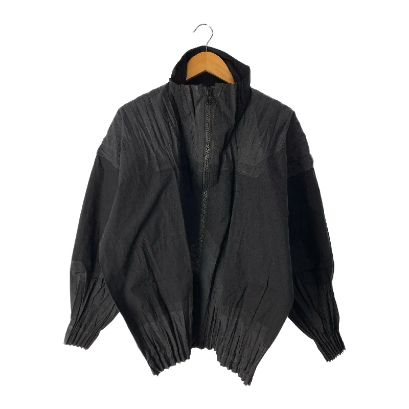 Vintage Tailoring ISSEY MIYAKE/Jacket/2/Black/Polyester/LA41FC151