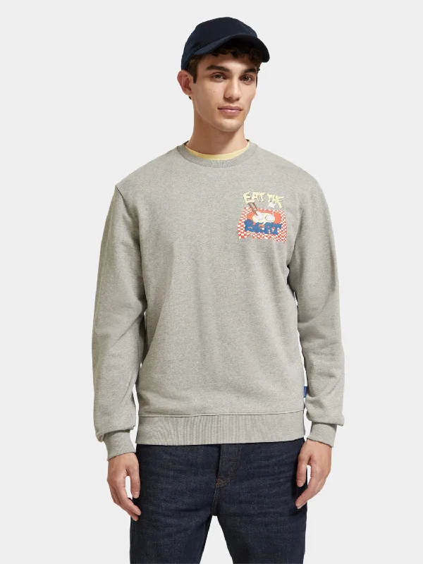 Classic Tailoring Colourful artwork sweatshirt