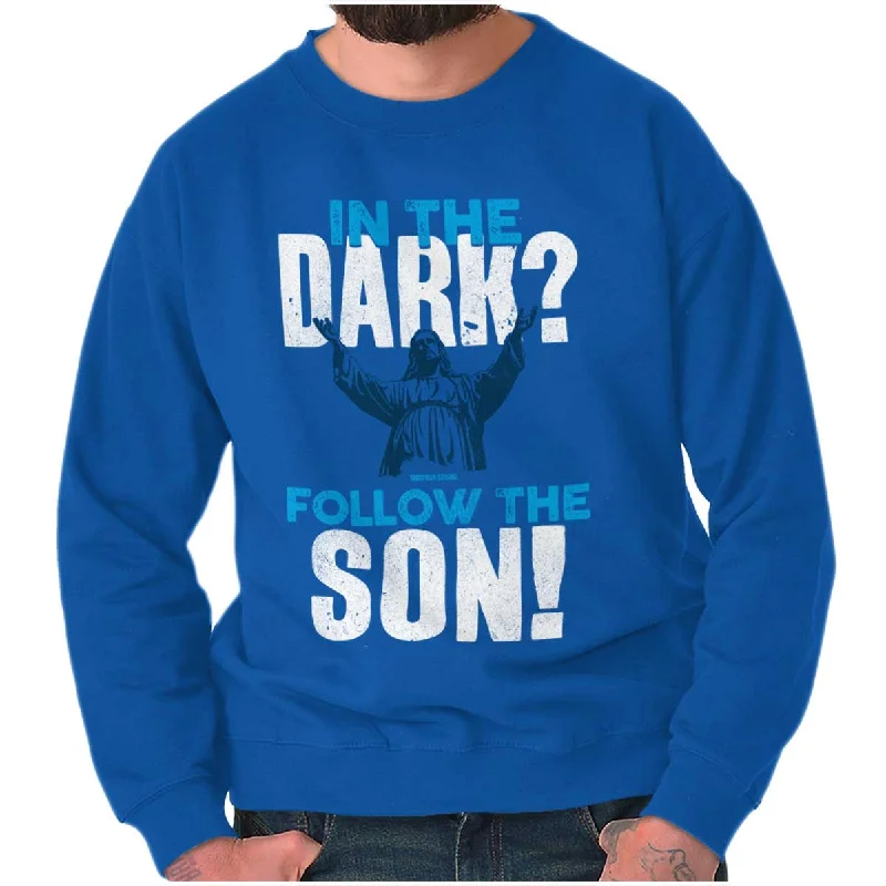 Fashion Forward Follow the Son Crewneck Sweatshirt