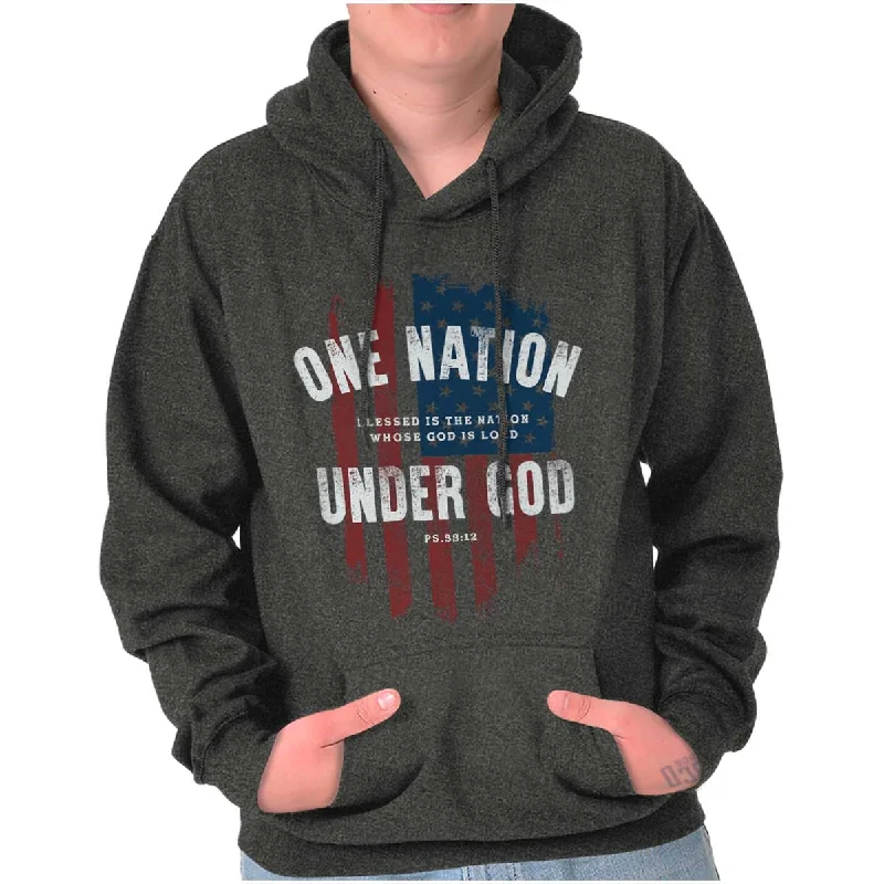 Heritage Style One Nation Under God Hoodie