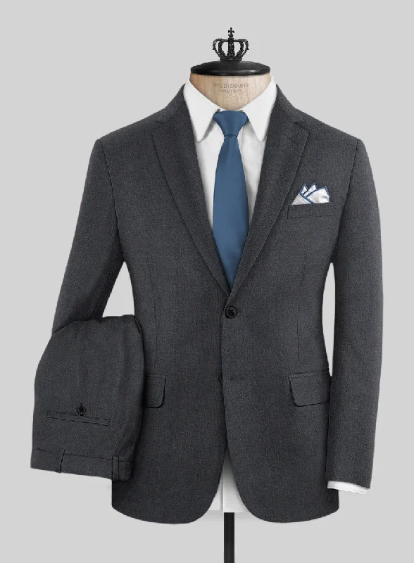 Softcore Fashion Bristol Liseo Charcoal Checks Suit