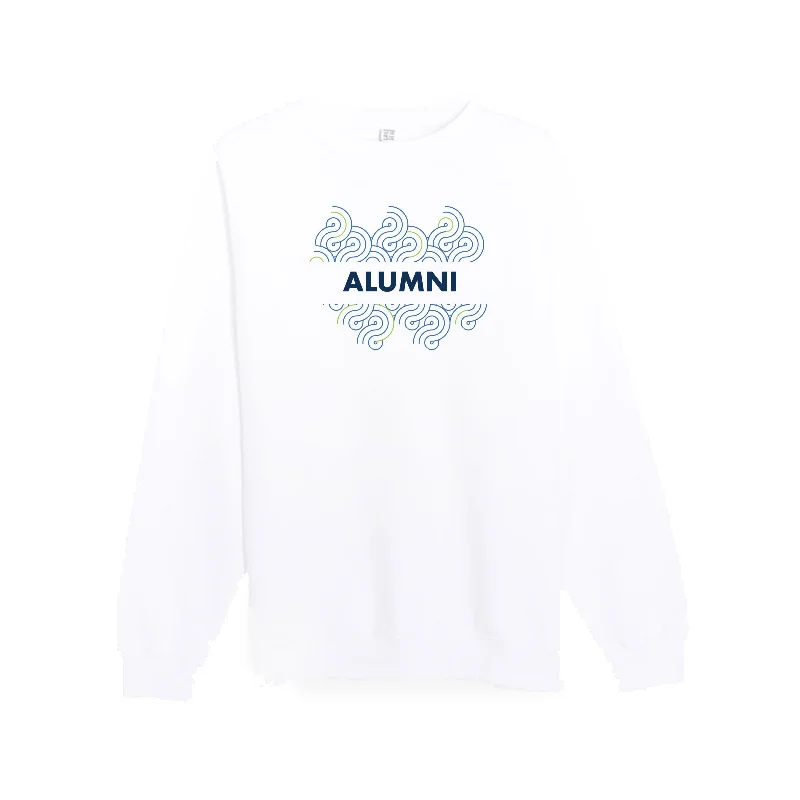 Urban Explorer Unisex Alumni Swirl Crewneck Sweatshirt