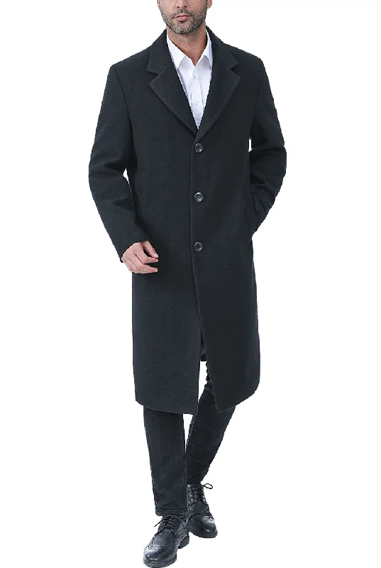 Vintage Modern BGSD Men Hart Wool Blend Full Length Long Coat