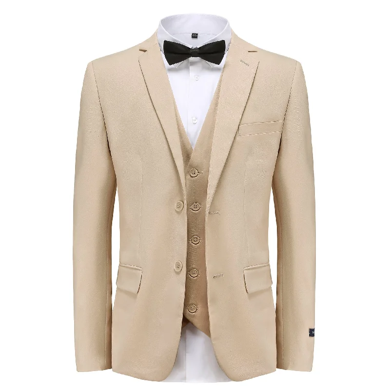 Streetwear Minimalism PREMIUM QUALITY SLIM FIT SUIT/M3OO/TAN