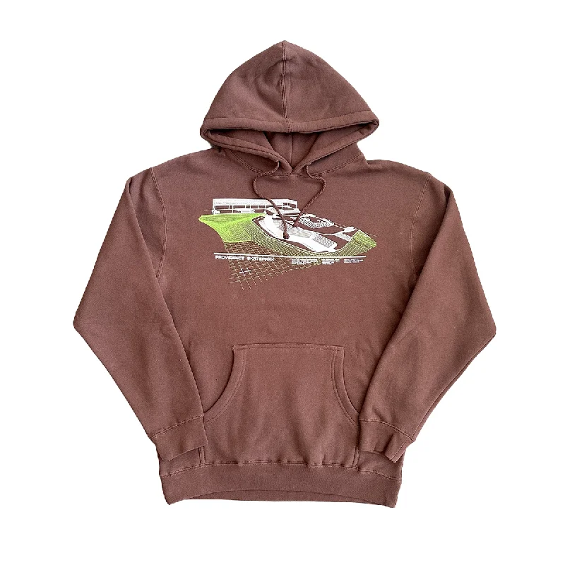 Soft Pastels Directive Prov Park Hoodie - Brown