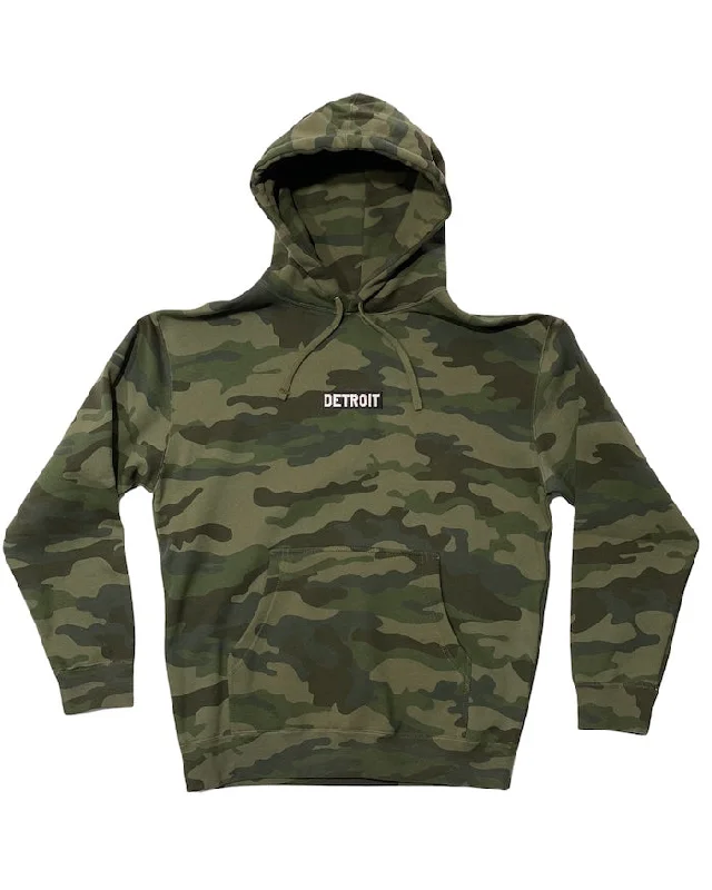 Elegant Outfit Ink Detroit Premium Heavyweight Hoodie - Camouflage