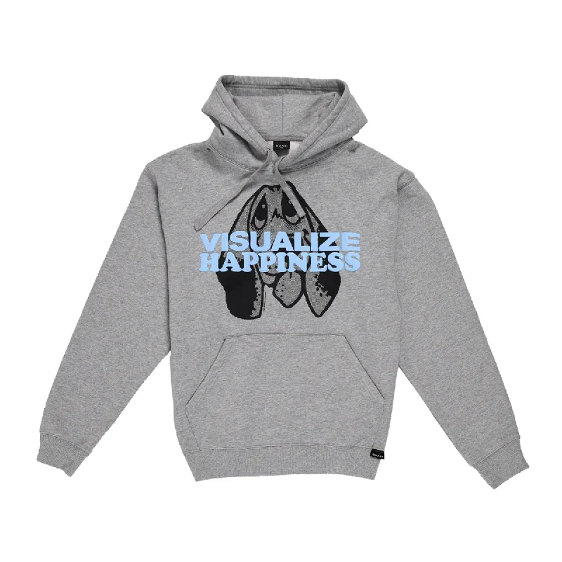 Weekend Wear Quasi Bighap Hoodie - Heather Grey