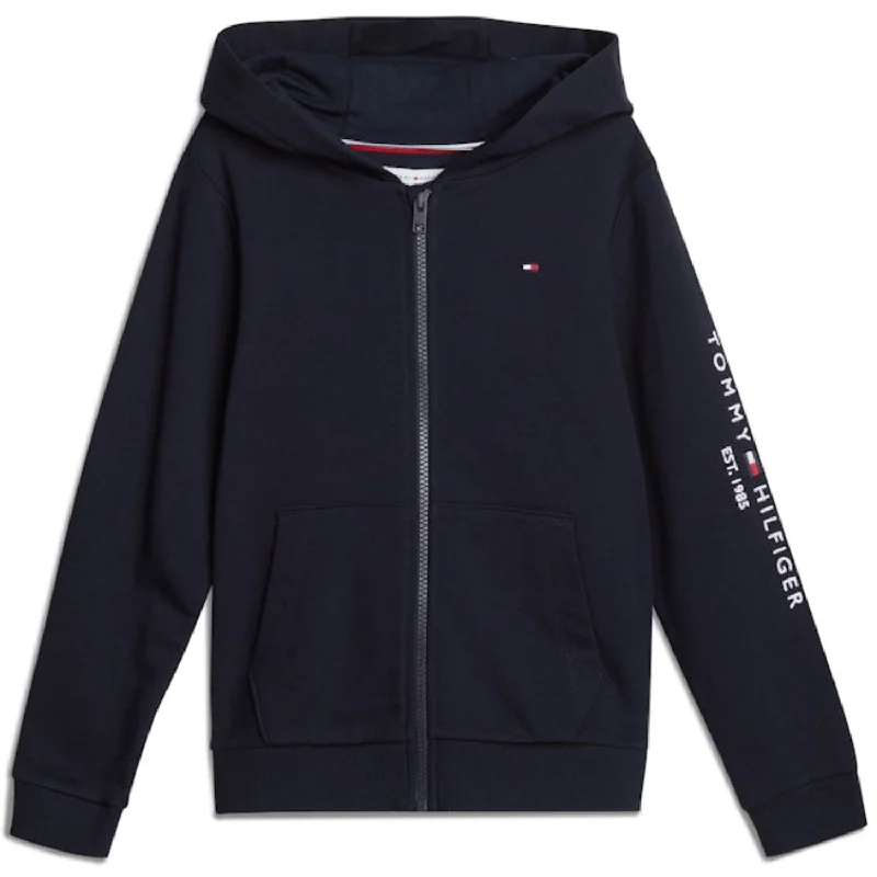 Luxe Casual Tommy Hilfiger Desert Sky U Essential Zipthrough Hoodie