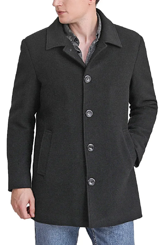 Heritage Style BGSD Men Cole Wool Blend Car Coat