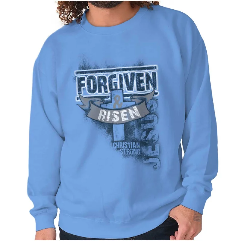 Smart Streetwear Forgiven and Risen Crewneck Sweatshirt