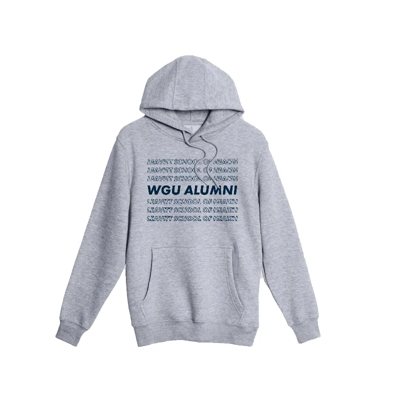 Cyber Style Unisex WGU Alumni School of Health Repeat Hoodie