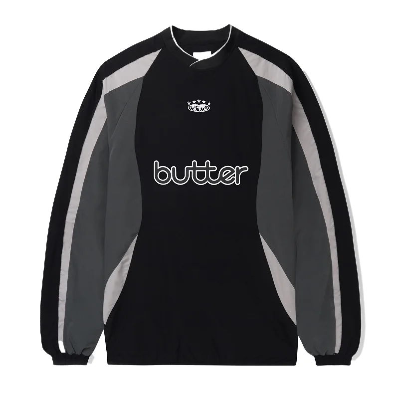 Denim on Denim Butter Ridge Sport Crewneck - Black