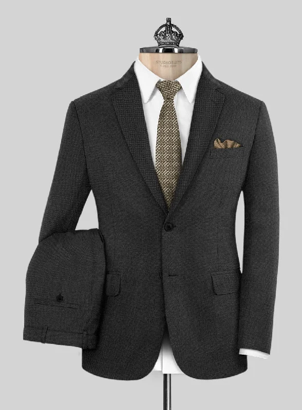 Tailored Streetwear Bristol Charcoal Birdseye Suit