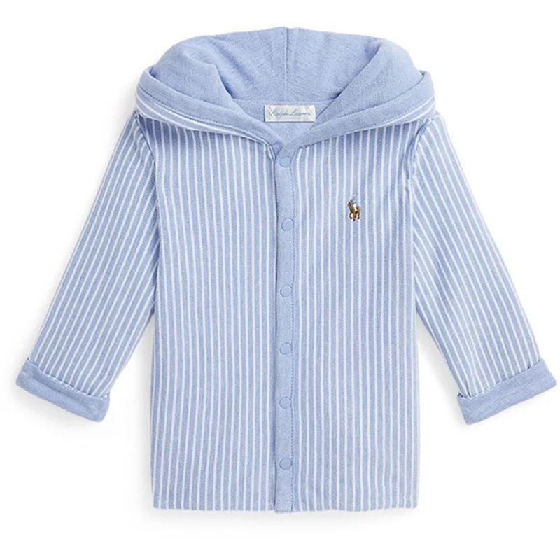 Sophisticated Casual Ralph Lauren Baby Boy Cardigan Harbor Island Blue Multi