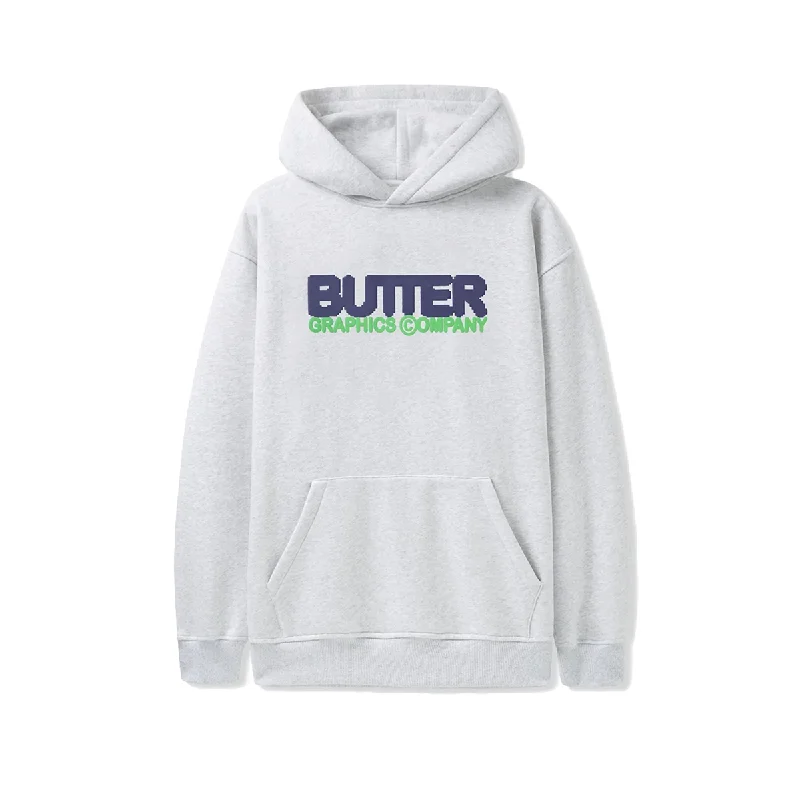 Eccentric Style Butter Program Pullover Hood - Ash