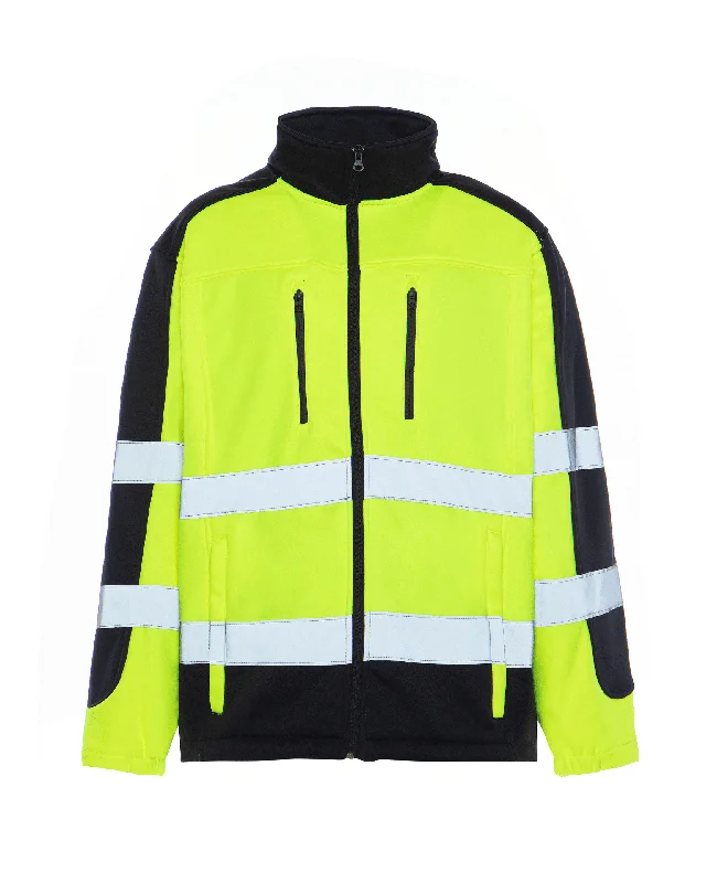 Smart Layers UHV427 HiVis Full Zip Soft Shell Jacket