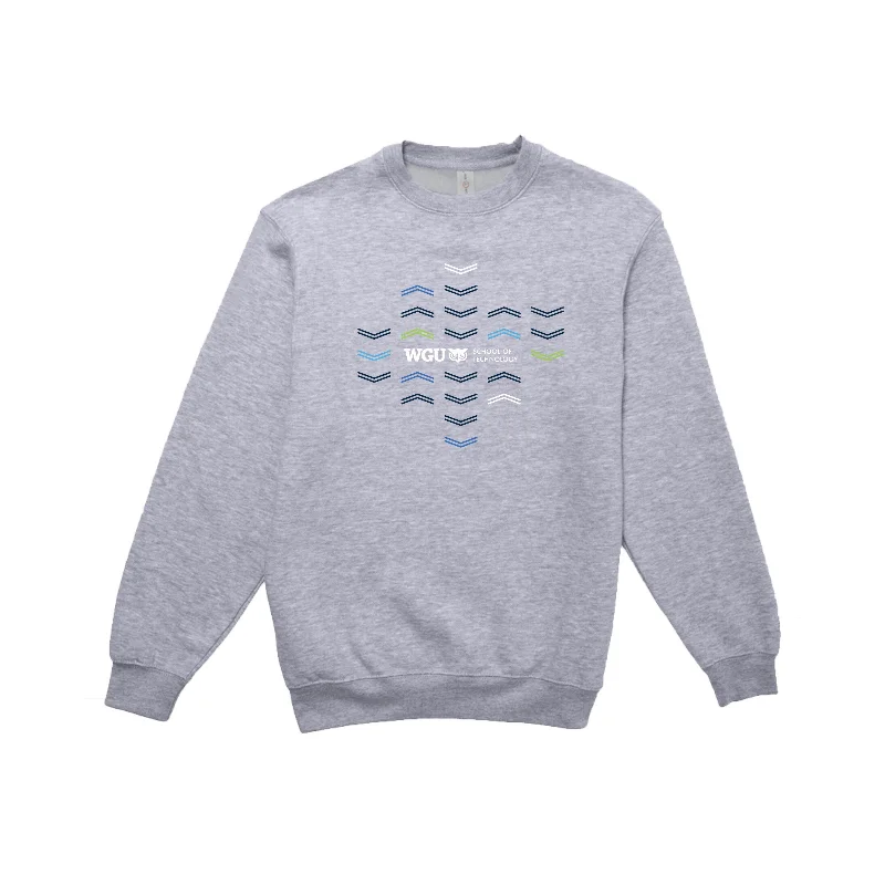 Cozy Minimalist Unisex School of Technology Elevate Crew Sweatshirt