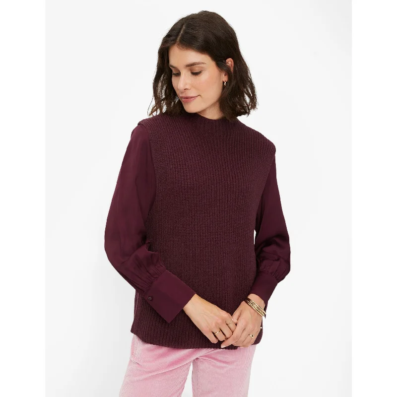 Brax Enie Pullover in Berry 35-4078