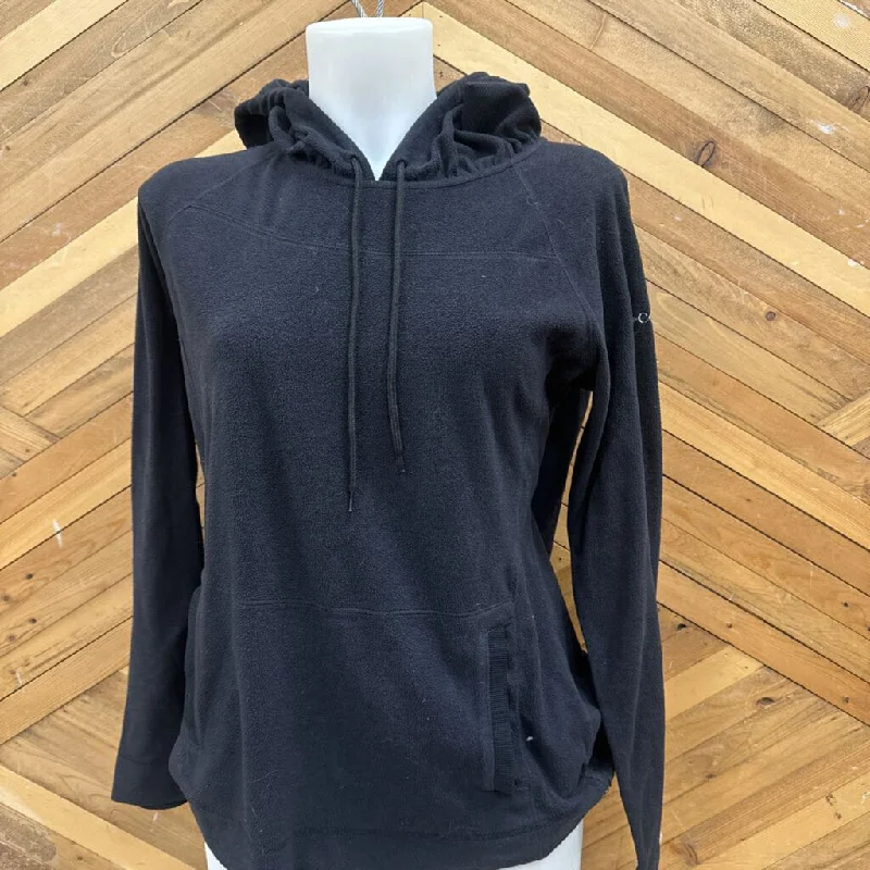 Columbia - Women's Fleece Hoodie: Black-women-MD