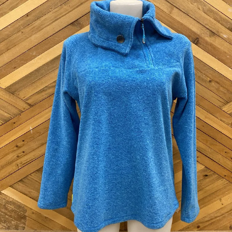 Relaxed Prints Spring fashion Lole - Women's Pullover Fleece - MSRP comp $139: Blue-women-MD